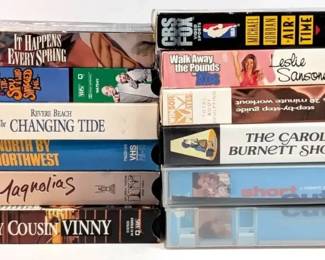 BB157 11 Vintage VHS Movies