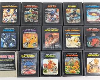 BB112 Atari Game Cartridges