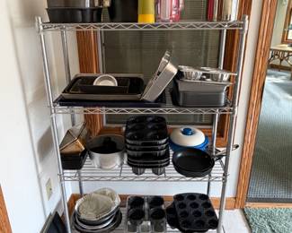 Large assortment of kitchenware