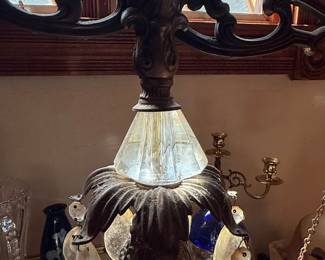 Vintage Hollywood Regency Crystal Scales of Justice