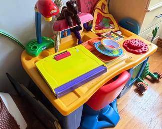 Crayola Art Studio Easel Desk & Chair Set