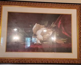 Vintage Martin Johnson Heade Magnolia Print