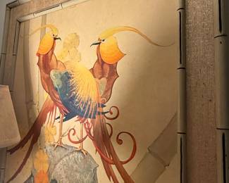 Stark Davis Chinoiserie Pheasant Painting