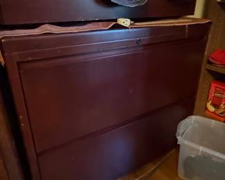 Vintage Lateral Filing Cabinet