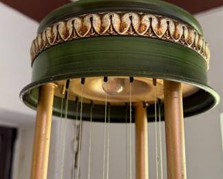 Vintage Asian Goddess Rain Lamp