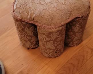 Vintage Upholstered Vanity Stool