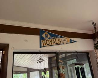 Kansas City Royals Vintage MLB Baseball Pennant Collection