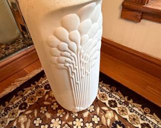 Kaiser Op Art Bisque Porcelain Vase - Manfred Frey Design