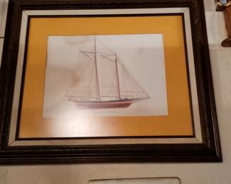Vintage Ship Print - Amanda F. Lewis