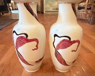 Vintage Japanese Porcelain Vases