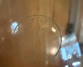 Vintage Pyrex for EICO Coffee Carafe with Wood Handle