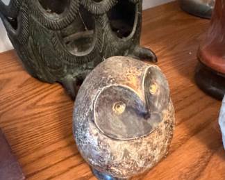 Vintage Otagiri Ceramic Owl Figurine