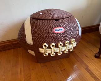 Vintage Little Tikes Football Toy Chest Cooler