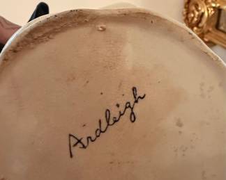 Vintage Clown Bucket with Wire Handle