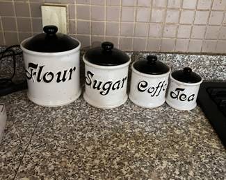 Kitchen canisters
