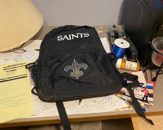 Saints back pack