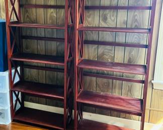 BOOK SHELVES OR STORAGE SHELVES