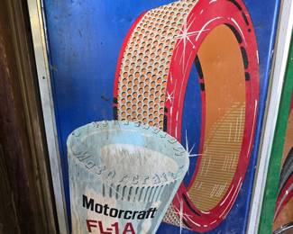 Vintage Motorcraft Sign