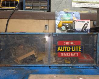 Auto-Lite Service Parts Cabinet