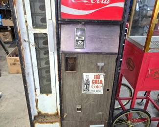 Vintage Coke Machine for parts