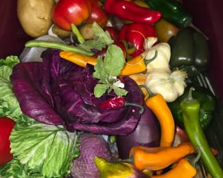 Artificial Vegetables and Fruit Home Decor NWT