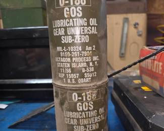 Vintage Unopened Oil Cans