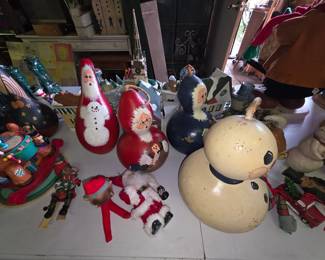 Painted Gourds Holiday Decor