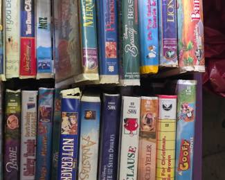 90's Disney VHS Tapes