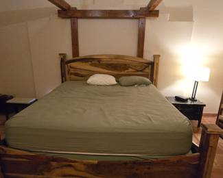 Custom Made King Size Bed