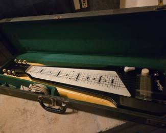 Harmony H-7 Roy Smeck Lap Steel Electric Guitar in Original Case