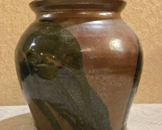 Studio Ceramic Pot Signed