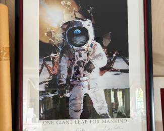 Apollo 11, 20th Anniversary crew signed poster!