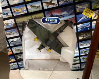 Franklin Mint WW2 German Junkers JU-52 Crete 1:48 model plane