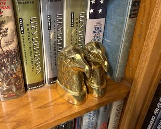 Brass Eagle bookends