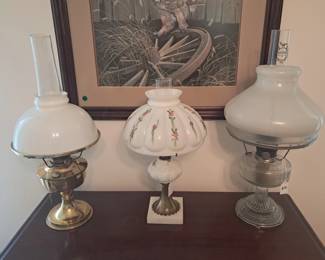 Vintage Oil Lamps