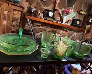 Uranium glass