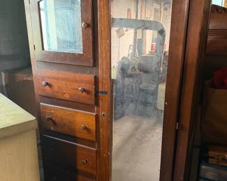 Antique wardrobe