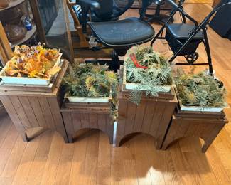 Vintage planter set