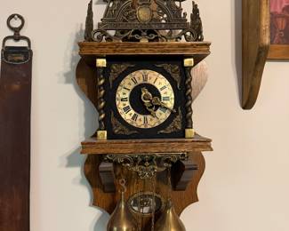 Various cuckoo clocks