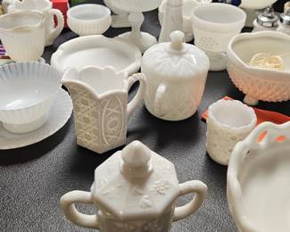 Milk Glass Galore!