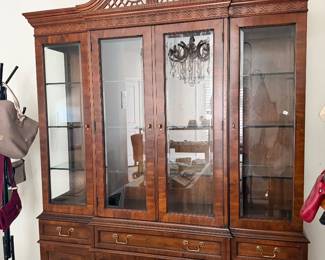 Solid Chippendale Breakfront