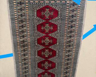 Antique Pakistani Bokhara Rug