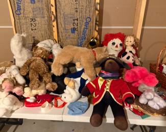 Vintage Character Stuffed Toys