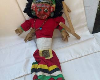  String Marionette Puppet Double Sided
