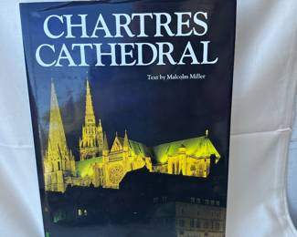 Chartres Cathedral by Malcolm Miller Hardcover Book 