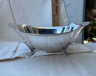 Reed and Barton Reed and Barton Windsor 1460 Silverplate Footed Fluted Bowl 