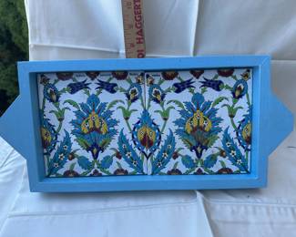 Iznik Floral Melamine Tray