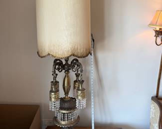 Waterfall L&L WMC Loevsky Crystal Lamp $200.00
