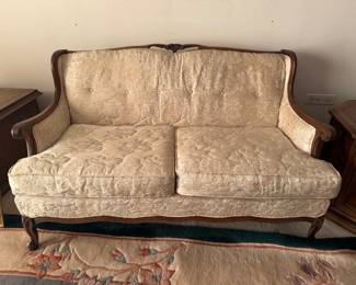 Antique Love Seat (has a stain in the front) $85.00