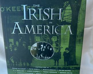 The Irish in America by Michael Coffey Hardcover Book 